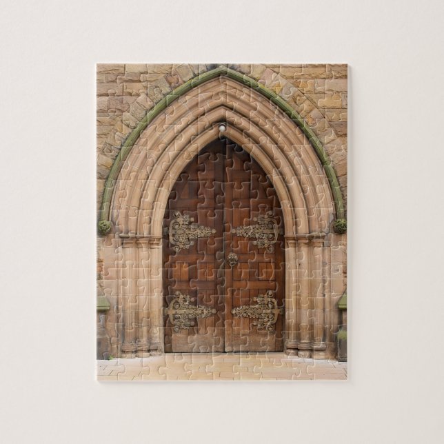 Puzzle Porte européenne antique - 8x10 - 110 pièces (Vertical)