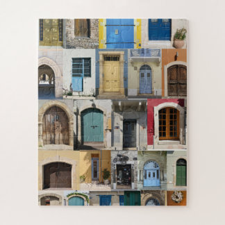 Puzzle Portes colorées de Chypre