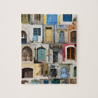 Puzzle portes colorées de Chypre