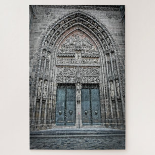 Puzzle Portes de la Cathédrale - Nuremberg Allemagne-20x3
