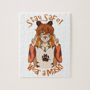 Puzzle Portez un Masque !