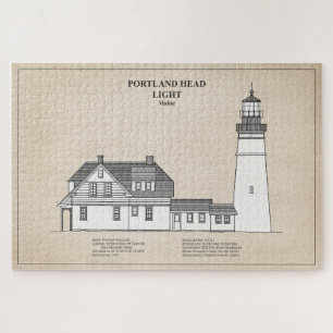 Puzzle Portland Head Lighthouse - Maine - SBD