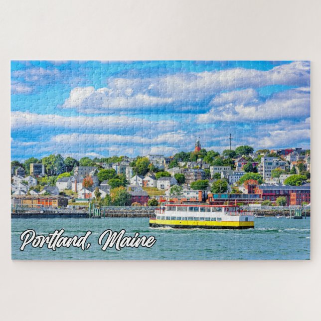 Puzzle Portland, Maine, États-Unis (Horizontal)