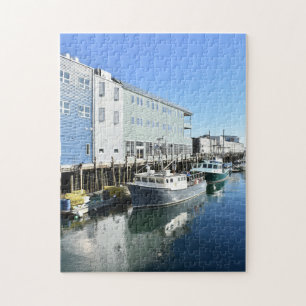 Puzzle Portland ME Maine Boats Paysage Photographie