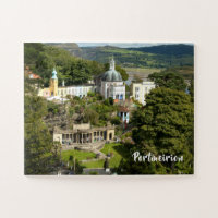Portmeirion North Wales Tourist Village Scene