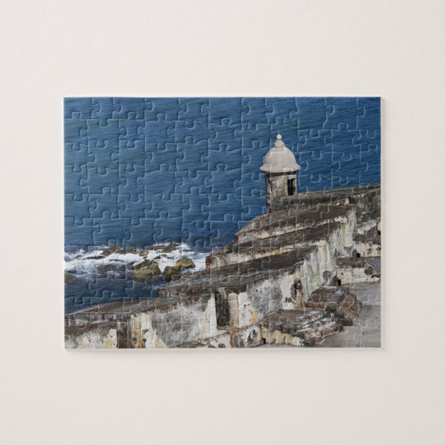 Puzzle Porto Rico, Vieux San Juan, section d'El Morro (Horizontal)