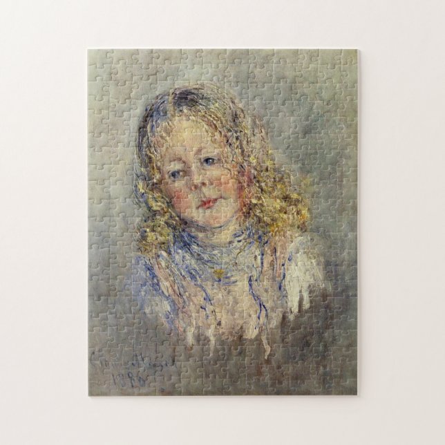Puzzle Portrait Andre Lauvray Monet Art (Vertical)