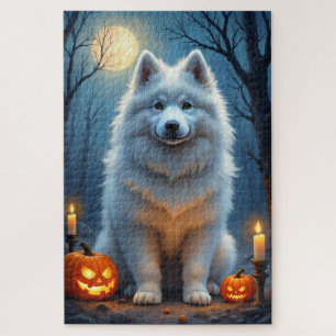 Puzzle Portrait artistique ensorcelé d'Halloween de Samoy