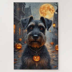 Puzzle Portrait artistique gothique d'Halloween de Schnau