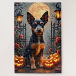 Puzzle Portrait artistique gothique d'Halloween de Wire F