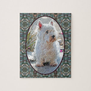 PUZZLE PORTRAIT D'A WESTIE