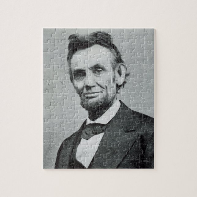 Puzzle Portrait d'Abe Lincoln 1 (Vertical)