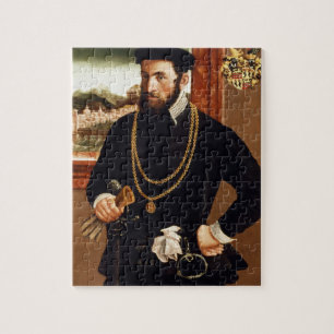 Puzzle Portrait d'Anton Rummel von Liechtenan