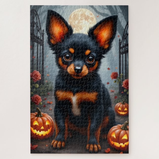 Puzzle Portrait d'art de Papillon gothique de jardin pour (Vertical)