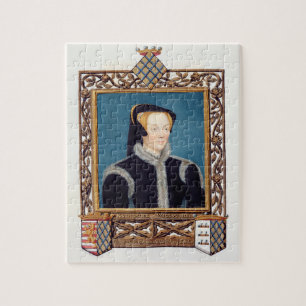 Puzzle Portrait de baronne Willoughby de Katherine