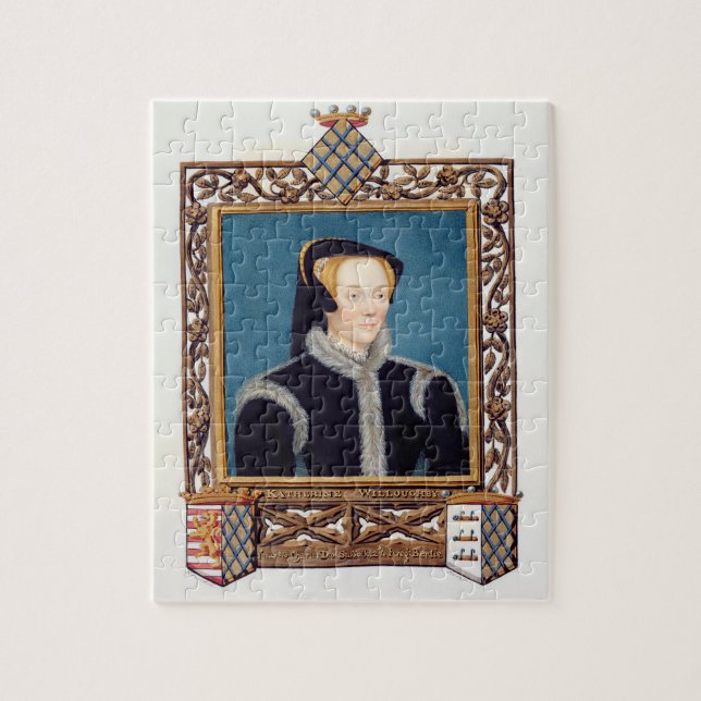 Puzzle Portrait de baronne Willoughby de Katherine (Vertical)