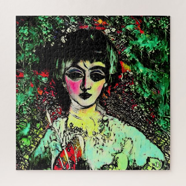 Puzzle Portrait de Beauté Gothique  (Vertical)