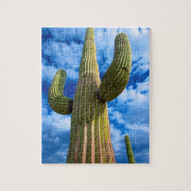 Puzzle Portrait de cactus Saguaro, Arizona (Vertical)