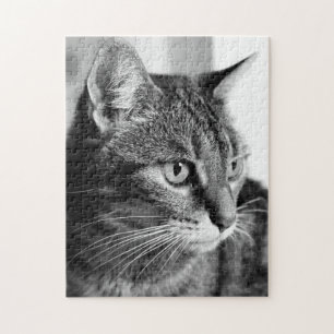 Puzzle Portrait de chat - penseur