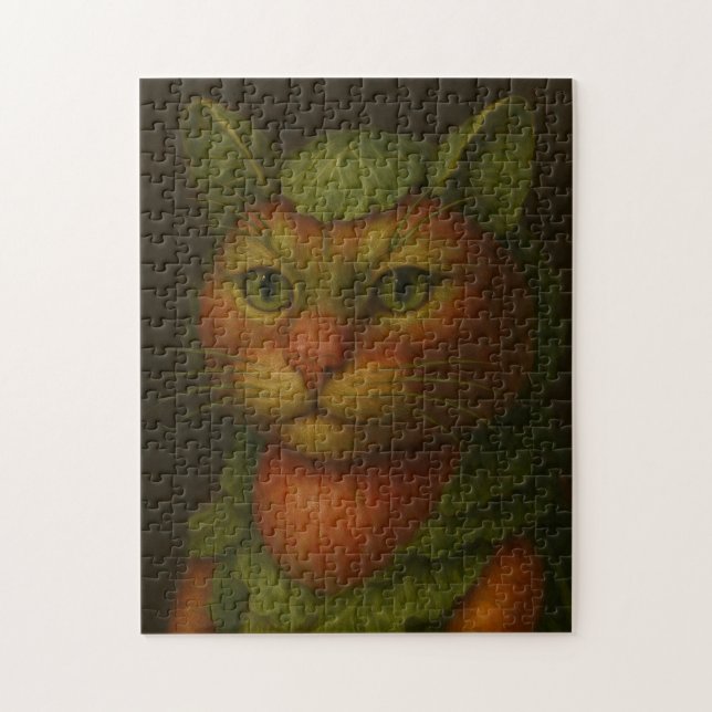 Puzzle Portrait de chat Renaissance (Vertical)