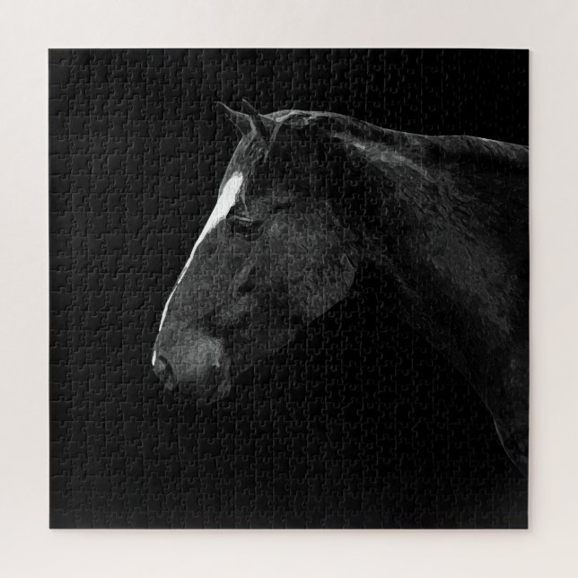 Puzzle Portrait de cheval (Vertical)