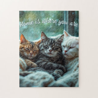 Puzzle Portrait de compagnie précieuse avec message perso