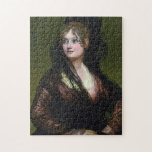 Puzzle Portrait de dame Isabel de Cabos Porsel De Goya