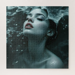 Puzzle portrait de femme de mode Fine Art