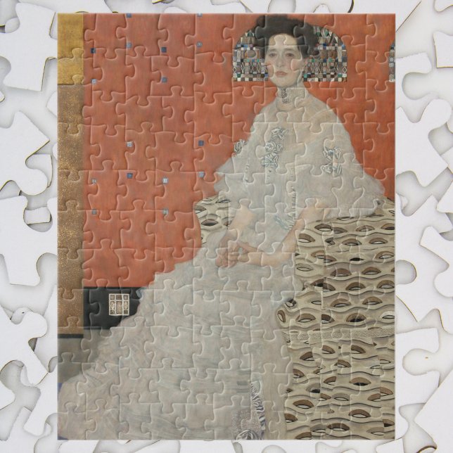 Puzzle Portrait de Fritza Riedler par Gustav Klimt (Créateur téléchargé)