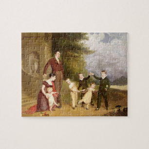 Puzzle Portrait de George Granville Leveson-Gower et sien