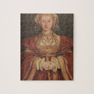 Puzzle Portrait de Hans Holbein- d'Anne de Cleves