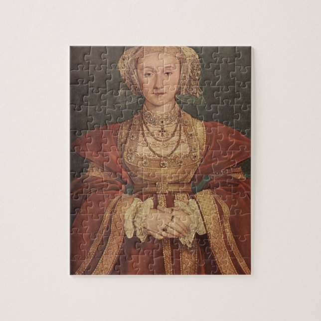 Puzzle Portrait de Hans Holbein- d'Anne de Cleves (Vertical)