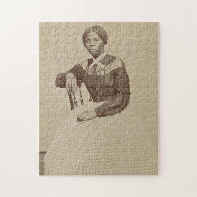 Puzzle Portrait de Harriet Tubman | 1868-69 (Vertical)