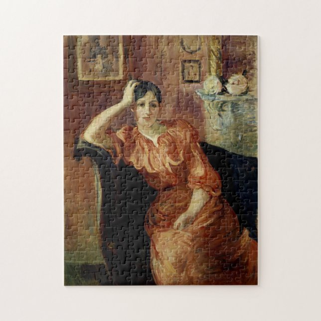 Puzzle Portrait de Jeanne Pontillon (Vertical)