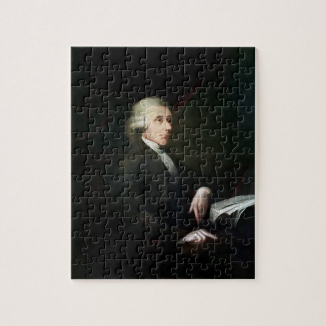 Puzzle Portrait de Joseph Priestley (1733-1804) (huile (Vertical)