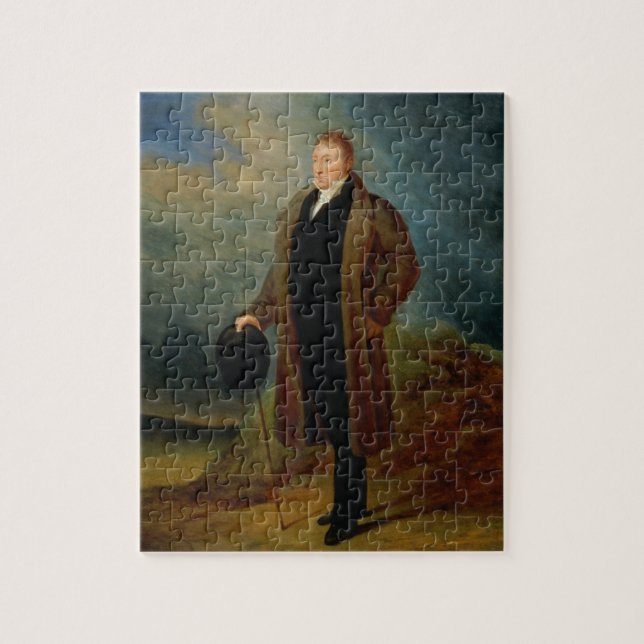Puzzle Portrait de La générale Fayette dans la robe (Vertical)