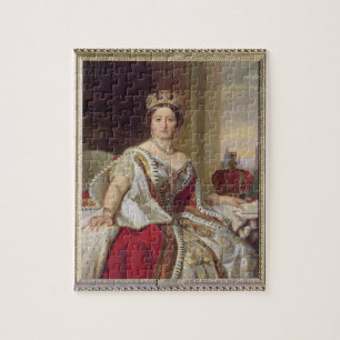 Puzzle Portrait de la Reine Victoria (1819-1901) 1859