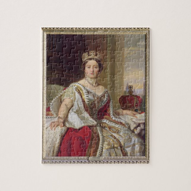 Puzzle Portrait de la Reine Victoria (1819-1901) 1859 (Vertical)