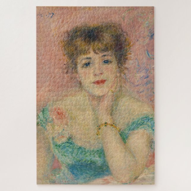 Puzzle Portrait de l'actrice Jeanne Samary, Auguste Renoi (Vertical)