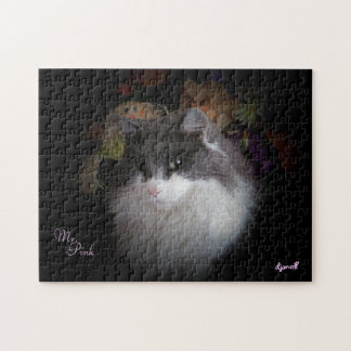 Puzzle Portrait de M. Pink ou ajoutez votre propre photo