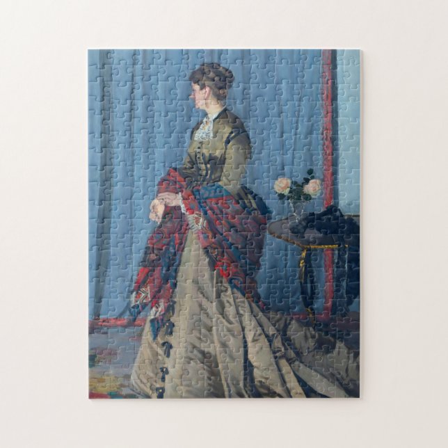 Puzzle Portrait de Madame Gaudibert Monet Beaux-Arts (Vertical)