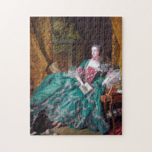 Puzzle Portrait de Madame Pompadour, Boucher
