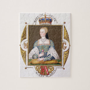 Puzzle Portrait de Mary de 1515-60) reines d'apparence