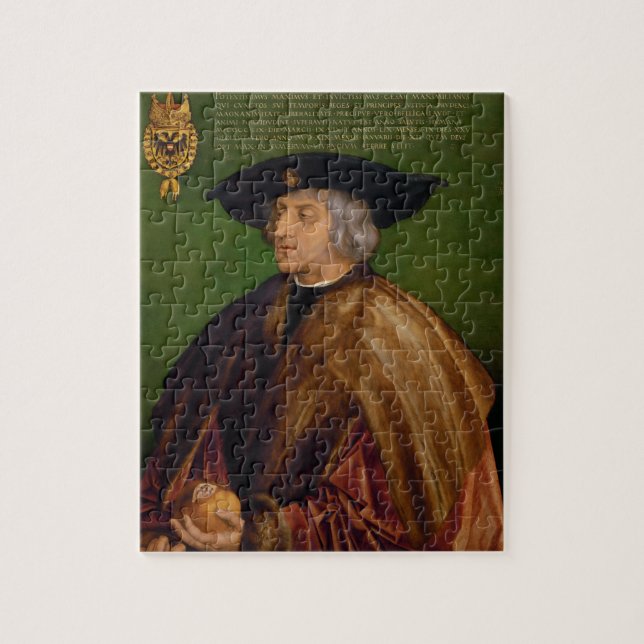 Puzzle Portrait de Maximilian I par Albrecht Durer (Vertical)