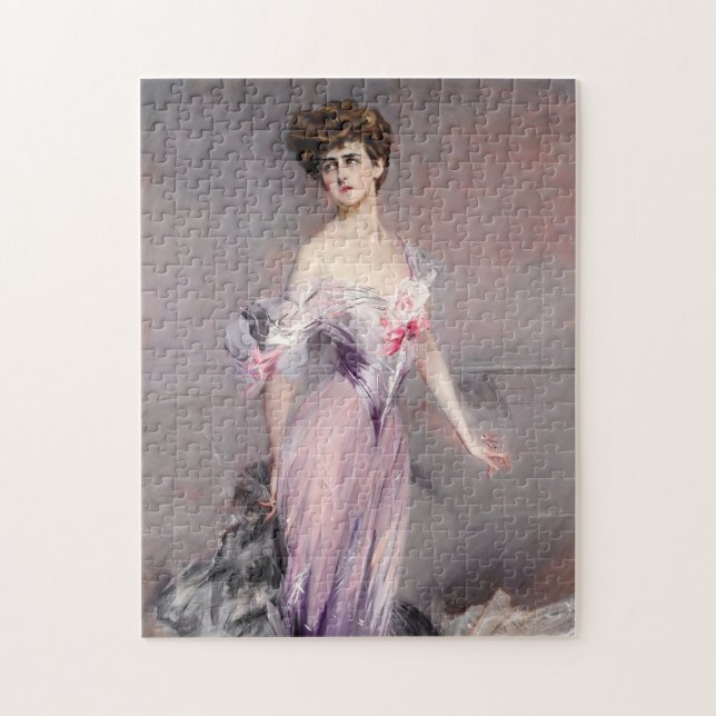 Puzzle Portrait de Mme Howard-Johnston par Boldini (Vertical)