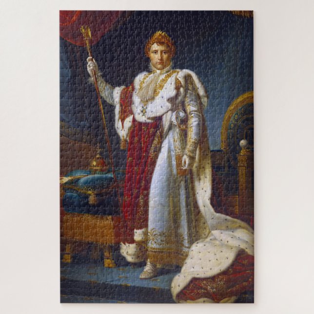 Puzzle Portrait de Napoléon Bonaparte, François Gérard (Vertical)