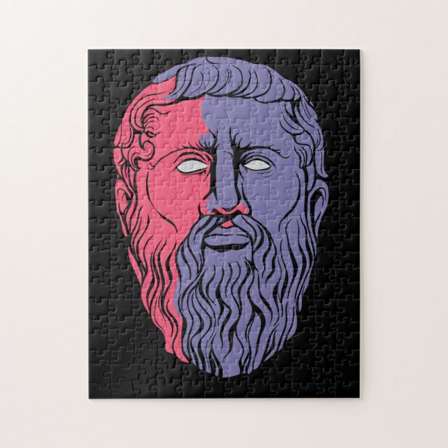 Puzzle Portrait de Platon Philosophe (Vertical)