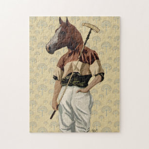 Puzzle Portrait de Polo Horse