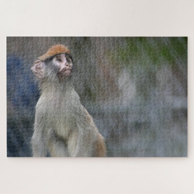 Puzzle Portrait de singe (Horizontal)