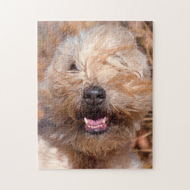 Puzzle Portrait de Terrier Wheaten à poil doux (Vertical)
